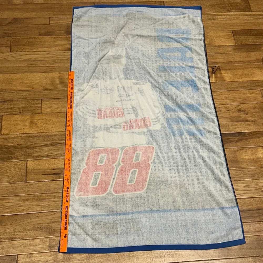 NASCAR Dale Earnhardt Jr 88 National Guard Beach Towel‎ Blue Black 30x58 Racing